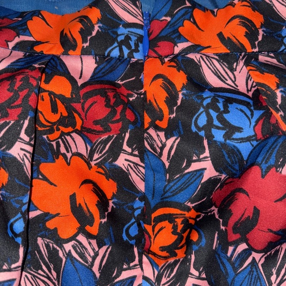 Floral Print Women's Skirt - Multicolor - Picture 2 of 5